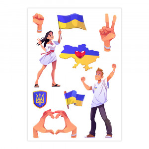Вафельна картинка Україна переможе