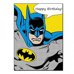 Вафельная картинка Бэтмен Happy Birthday!