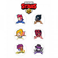 Вафельна картинка Brawl Stars