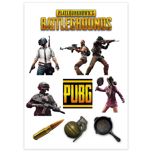 Вафельная картинка Buttlegrounds PUBG