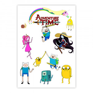 Вафельна картинка Adventure Time