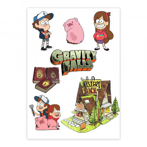 Вафельная картинка Gravity Falls 2