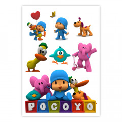 Вафельная картинка Pocoyo