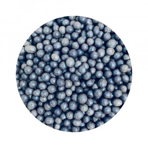 Рисові кульки в шоколадній глазурі перламутрові сині 3 мм 50 г