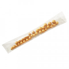 Кондитерська посипка перламутрові Кульки золоті, 5 мм