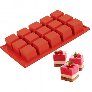 Силиконовая форма Кубики FR103 Pavoni 15шт