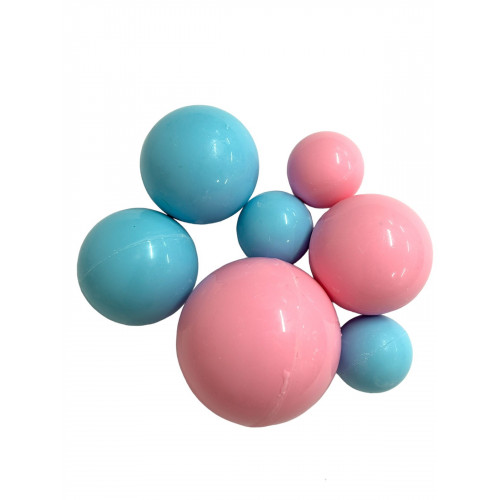 Шоколадні Сфери Рожево-Блакитні 7 шт