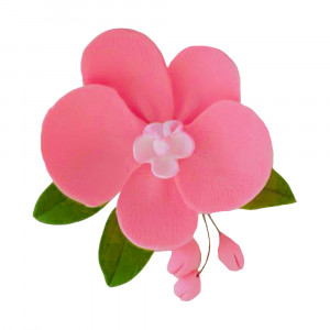 Цукрова прикраса Орхідея, рожева