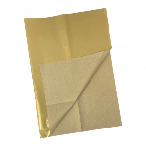 Папір тишью металізований Золото, 50*70 см, 5 шт