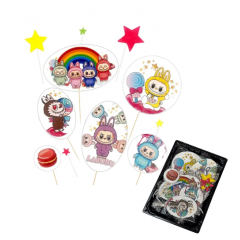 Набор сахарных украшений Лабубу Slado