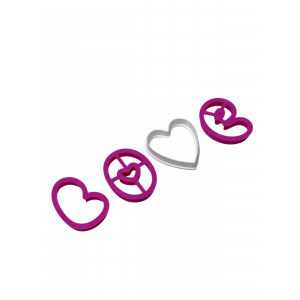 Набор вырубок Love 5 см 4 шт