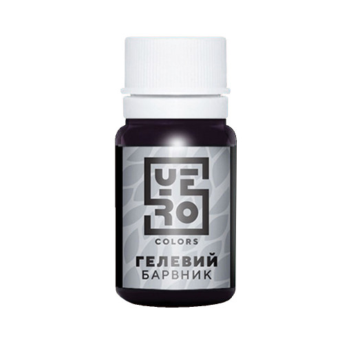 Краситель гелевый YERO Colors Графит 10 г
