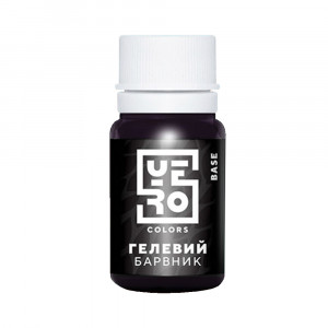 Краситель гелевый YERO Colors Черный 10 г