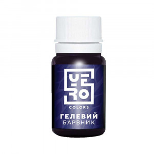 Краситель гелевый YERO Colors Черное море 10 г	