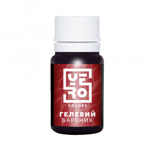 Краситель гелевый YERO Colors Бургундия 10 г