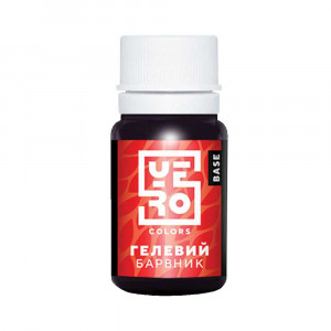 Краситель гелевый YERO Colors Красный 10 г