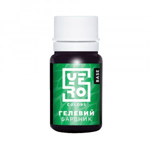 Краситель гелевый YERO Colors Зеленый 10 г