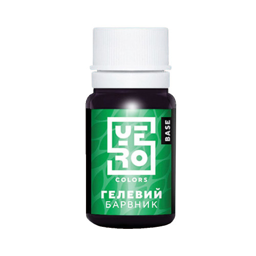 Краситель гелевый YERO Colors Зеленый 10 г