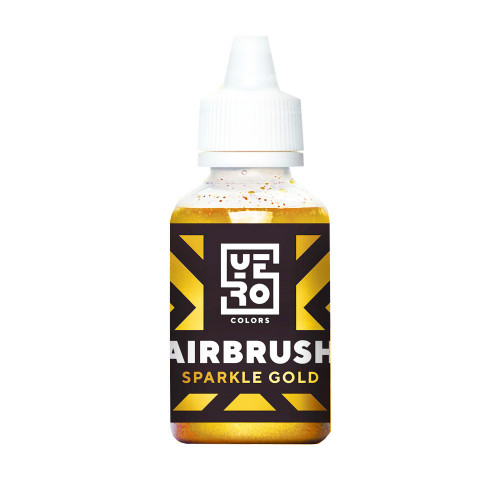 Краситель для аэрографа YERO Colors спаркл Золото 70 г