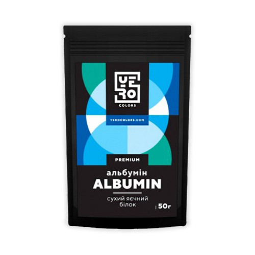 Альбумин сухой яичный белок YERO Colors 50г