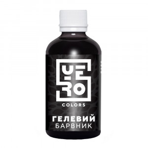 Краситель гелевый YERO Colors Черный 70 г
