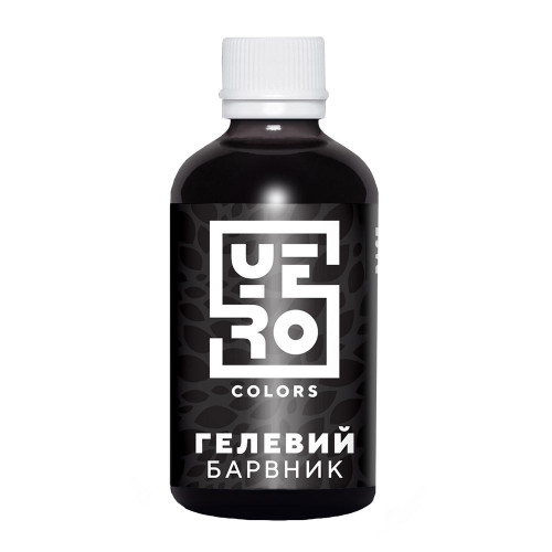 Краситель гелевый YERO Colors Черный, 70 г