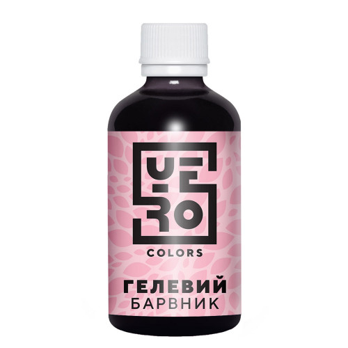 Краситель гелевый YERO Colors Розовый 70 г