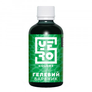 Краситель гелевый YERO Colors Зелёный 70 г