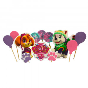 Набор сахарных украшений Щенячий патруль девочки Премиум