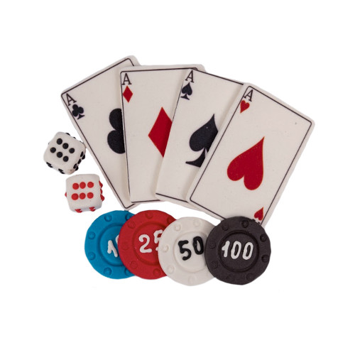 Набір цукрового декору Казино