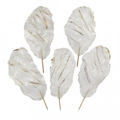 Набір Рисові вітрила прозорі з золотом