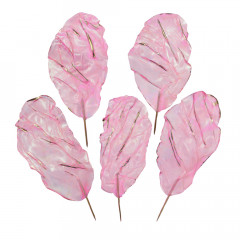 Набір Рисові вітрила рожеві з золотом