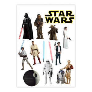 Вафельна картинка Star Wars Персонажі