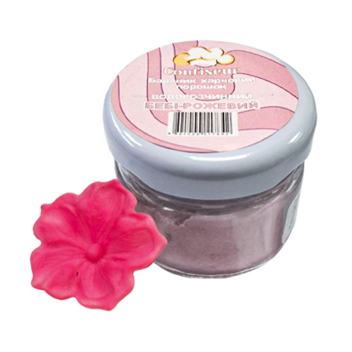 Сухой порошковый краситель водорастворимый Беби-розовый Confiseur 10 г