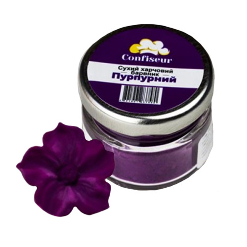 Сухой порошковый краситель жирорастворимый Пурпурный Confiseur 4 г