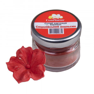 Сухий порошковий барвник жиророзчинний Сицилійський апельсин Confiseur 4 г Сухий порошковий барвник жиророзчинний Сицилійський апельсин Confiseur 4 г