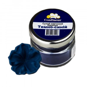 Сухий порошковий барвник жиророзчинний Темно-синій Confiseur 4 г Сухий порошковий барвник жиророзчинний Темно-синій Confiseur 4 г