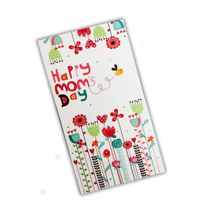 Открытка Happy Mom's Day 7.3х13.5 см