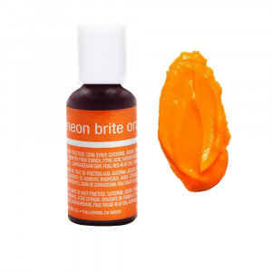 Краситель гелевый Chefmaster Neon Brite Orange 20 г
