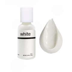 Барвник гелевий Chefmaster White 20 г