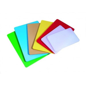 Доска разделочная пластиковая разных цветов 60 х 40 х 5 см Empire