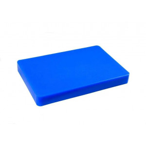 Доска разделочная пластиковая синяя 44 х 30 х 5 см Empire
