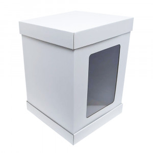 Коробка для торта с окошком 35х35х50 см