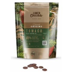 Шоколад екстра чорний Tumaco 85% Luker Chocolate 2.5 кг