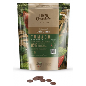 Шоколад экстра черный Tumaco 85% Luker Chocolate 2.5 кг