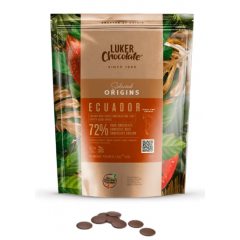 Шоколад екстра чорний Ecuador 72% Luker Chocolate 2.5 кг