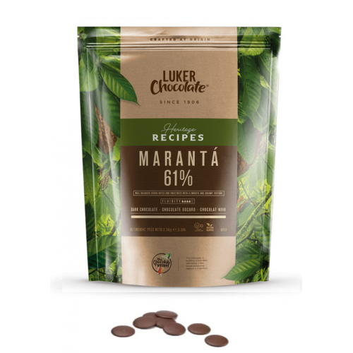 Шоколад чорний Maranta 61% Luker Chocolate 2,5 кг