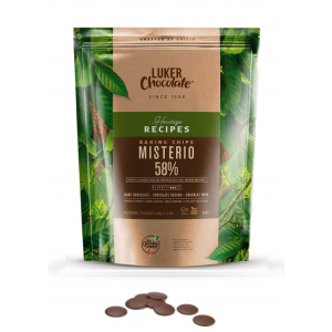 Шоколад чорний Misterio 58% Luker Chocolate 2,5 кг