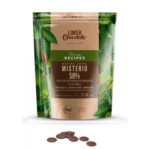 Шоколад черный Misterio 58% Luker Chocolate 2.5 кг