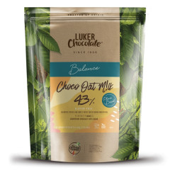 Шоколад молочний Oat Milk 43% Luker Chocolate 2.5 кг